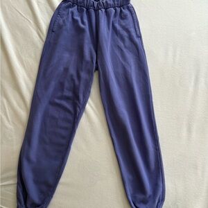 Hollister periwinkle joggers women’s XS